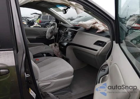 2011 Toyota Sienna Le V6 из США, поврежденный, VIN 5TDKK3DC6BS052922